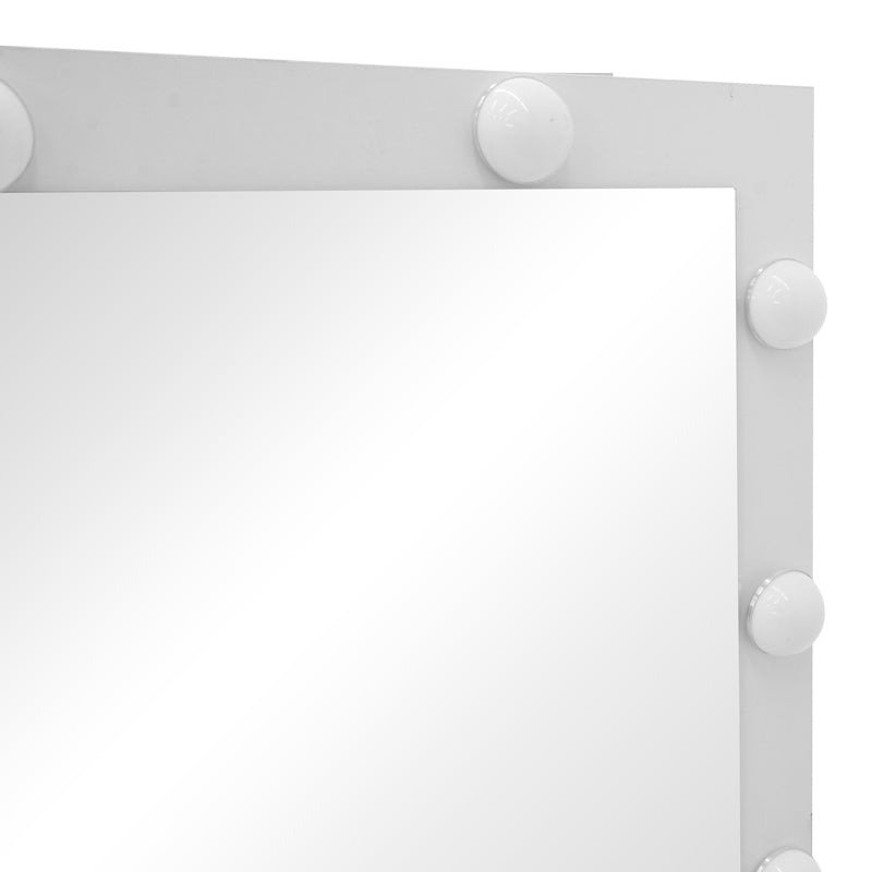Bedroom Vanity Dressing Table with LED White 80x40x140