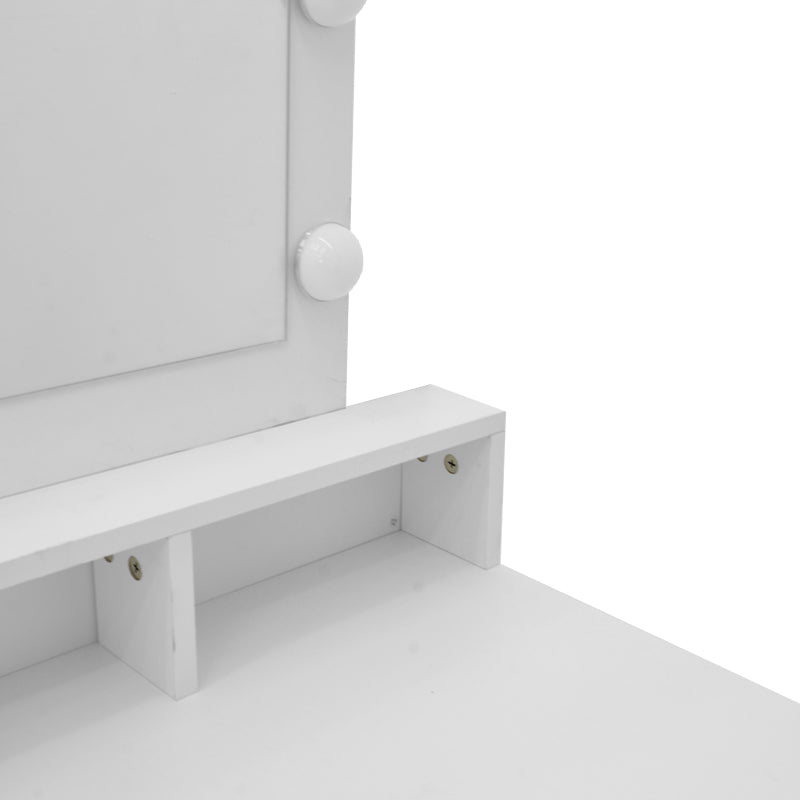 Virna Bedroom Dressing Table with LED White 80x40x145