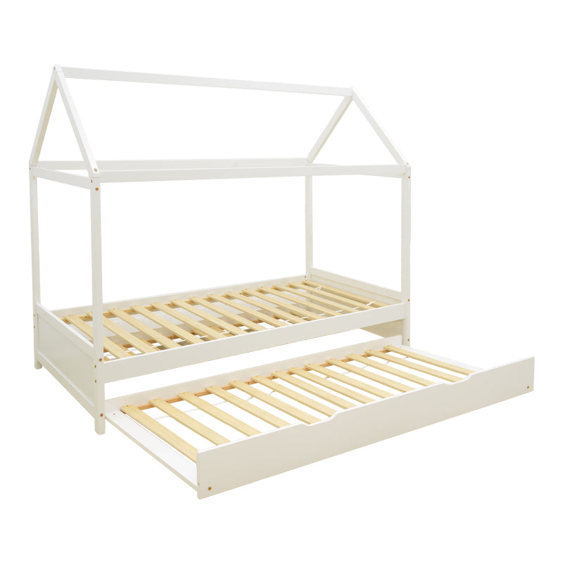 Dreamhouse Children's Beds T. Montessori Pine Wood White 90x190cm