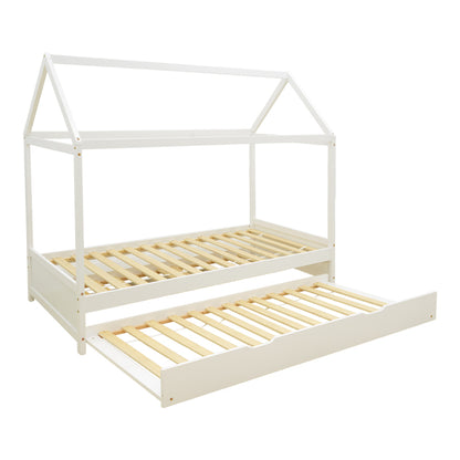 Dreamhouse Children's Beds T. Montessori Pine Wood White 90x190cm