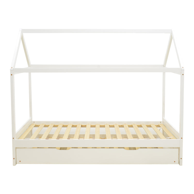 Dreamhouse Children's Beds T. Montessori Pine Wood White 90x190cm