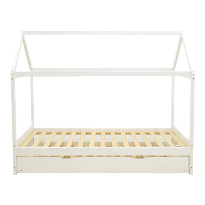 Dreamhouse Children's Beds T. Montessori Pine Wood White 90x190cm