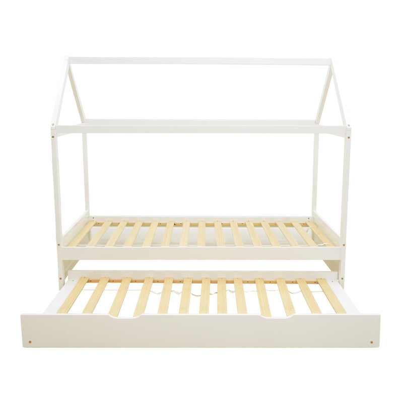 Dreamhouse Children's Beds T. Montessori Pine Wood White 90x190cm