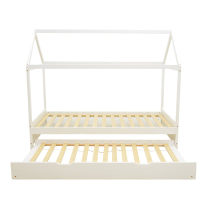 Dreamhouse Children's Beds T. Montessori Pine Wood White 90x190cm
