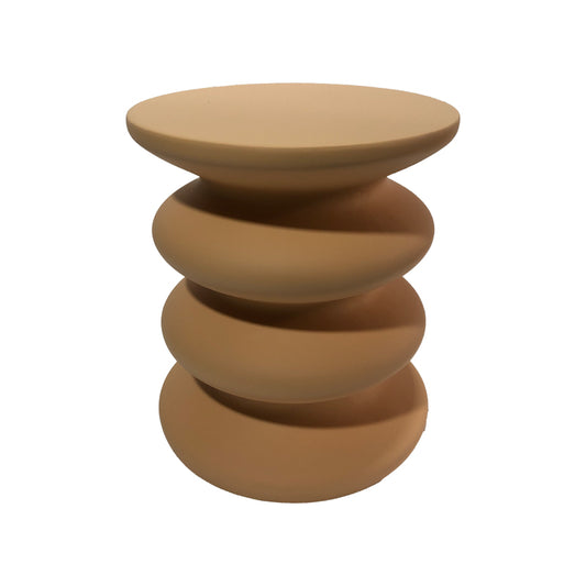 Βοηθητικό Τραπέζι Jonne Mgo Terracotta Φ40x46