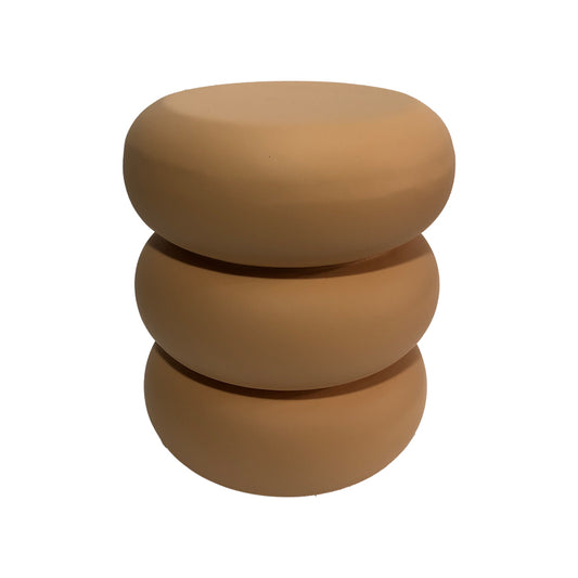 Βοηθητικό Τραπέζι Zoubi Mgo Terracotta Φ35x43