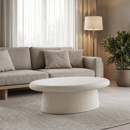 Τραπέζι Σαλονιού Herona MDF Λευκό 100x60x32