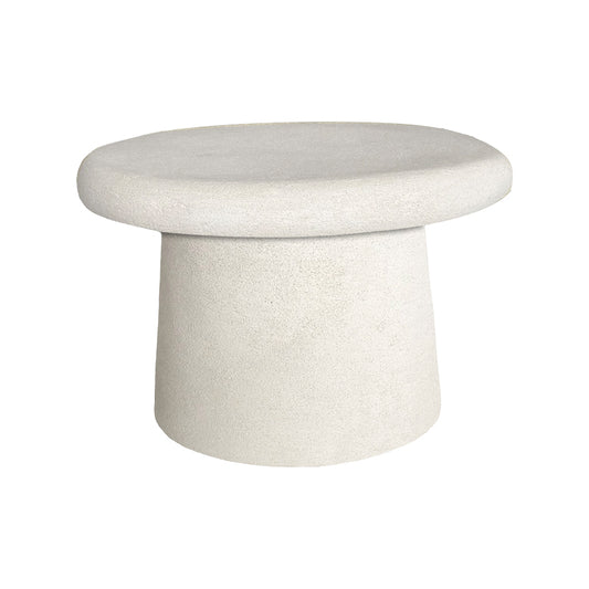 Τραπέζι Σαλονιού Herona MDF Λευκό Φ60x40