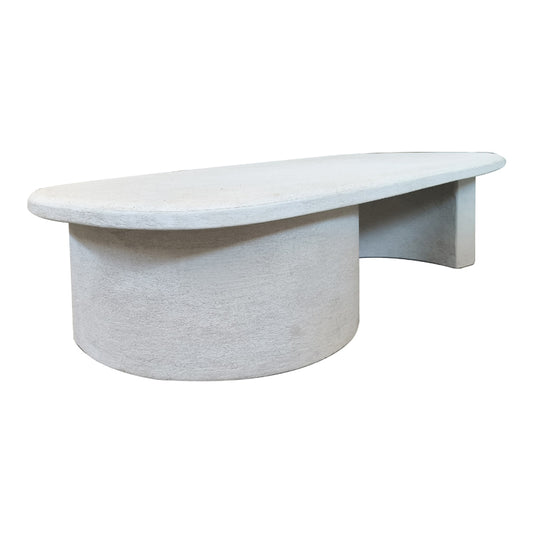 Τραπέζι Σαλονιού Verven MDF Λευκό 120x60x32