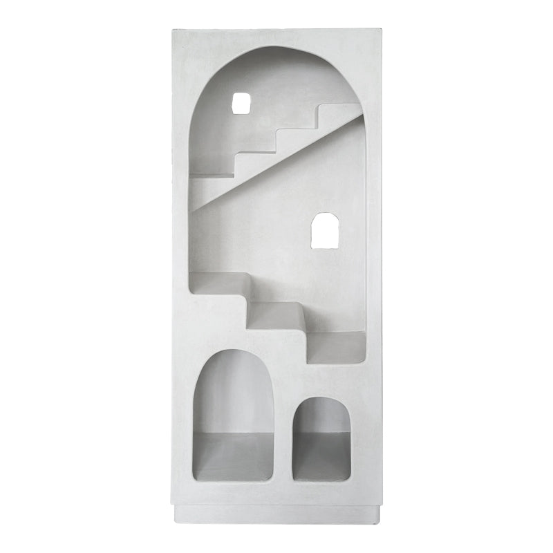 Βιβλιοθήκη-Ραφιέρα Boolten MDF Λευκό 80x38x190