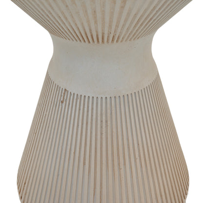 Side Table Vartio MGO Cream Φ49x66
