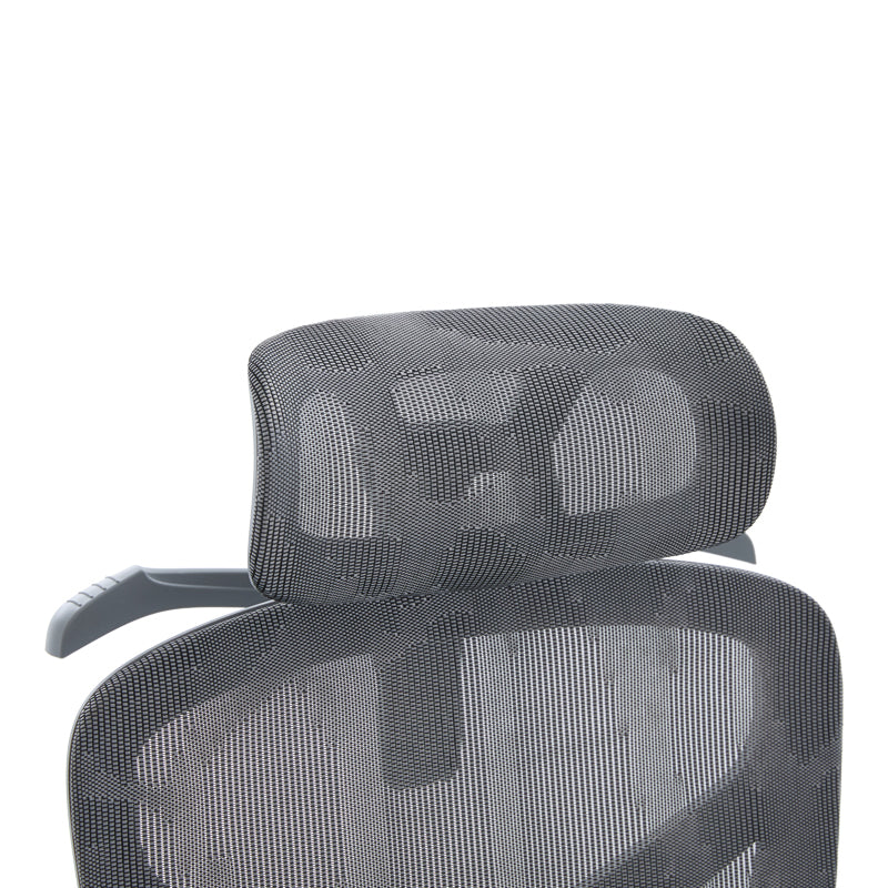 Καρέκλα Γραφείου Διευθυντή Vigo Mesh Χρώμα Γκρι 52x70x118-124