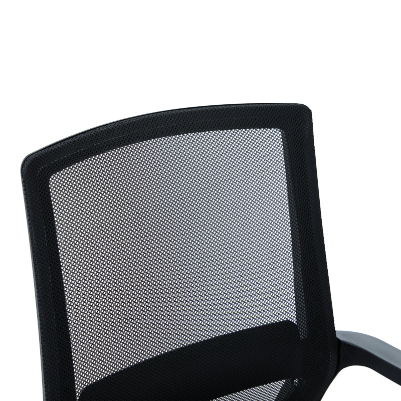 Καρέκλα Επισκέπτη Palma Mesh Μαύρο 46x52x94