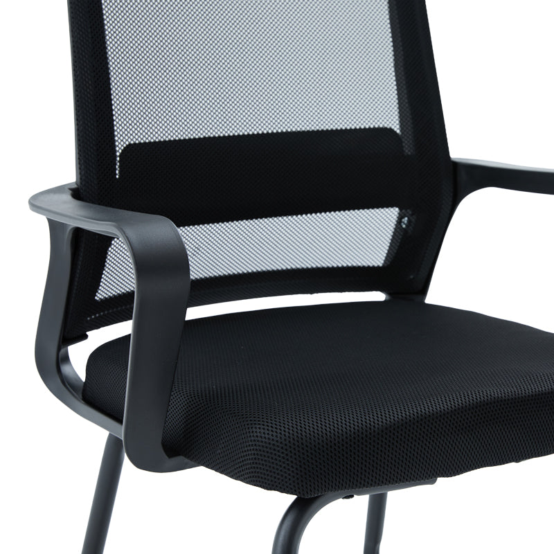 Καρέκλα Επισκέπτη Palma Mesh Μαύρο 46x52x94