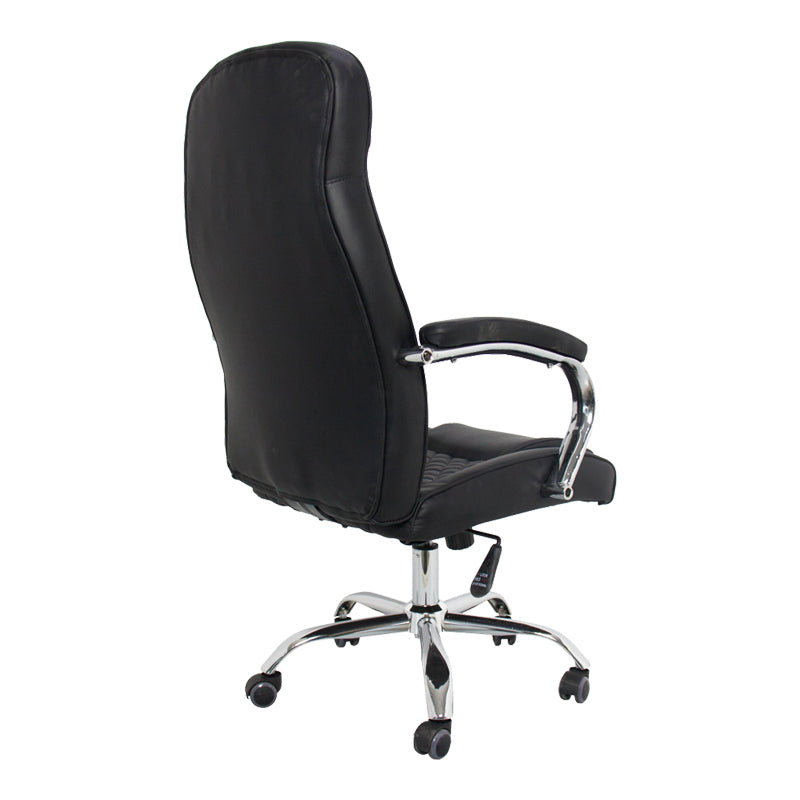 Stoldi PU Black Executive Office Chair 62.5x70x113-121