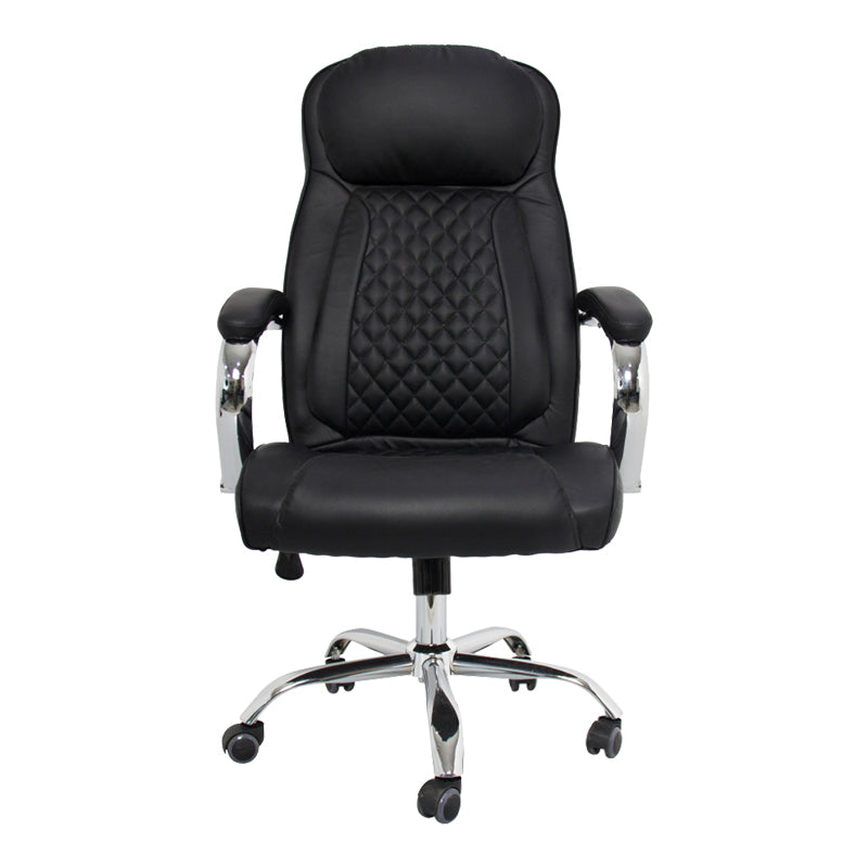 Stoldi PU Black Executive Office Chair 62.5x70x113-121