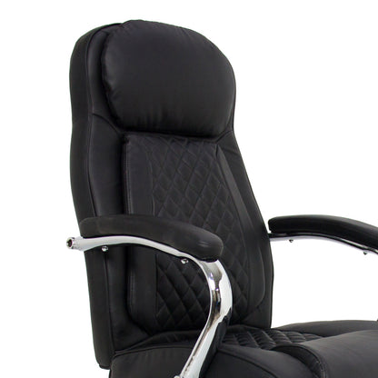 Stoldi PU Black Executive Office Chair 62.5x70x113-121