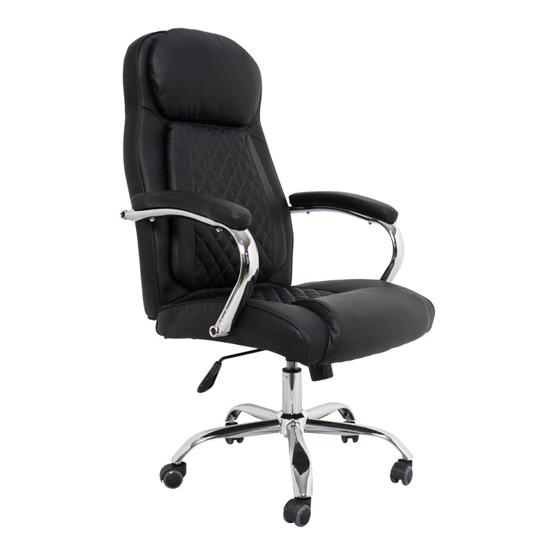 Stoldi PU Black Executive Office Chair 62.5x70x113-121
