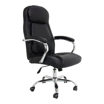 Stoldi PU Black Executive Office Chair 62.5x70x113-121