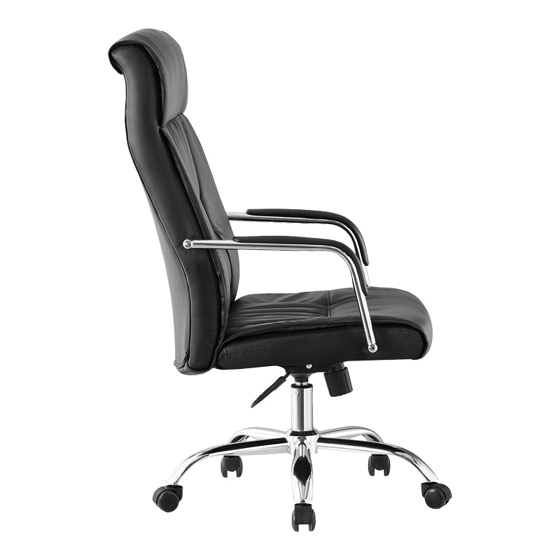 Biani PU Black Executive Office Chair 56x70x107-115