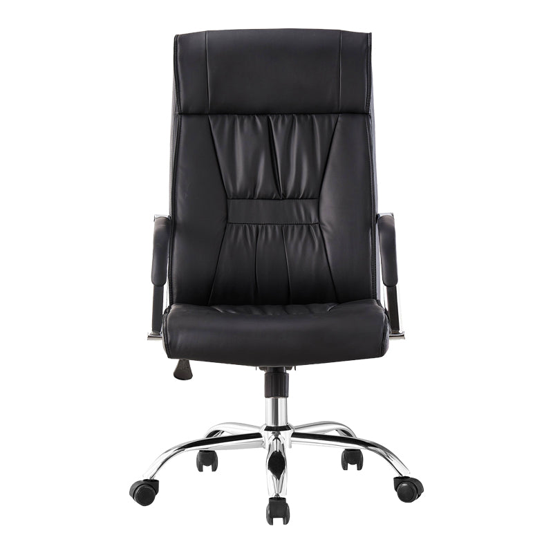 Biani PU Black Executive Office Chair 56x70x107-115