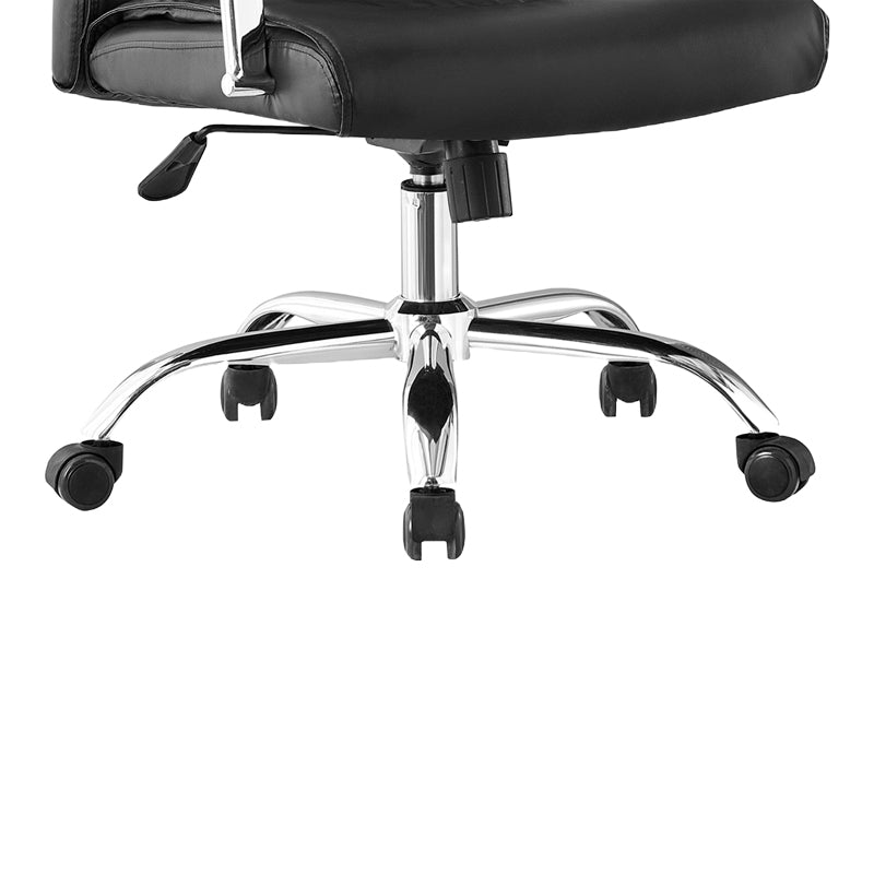 Biani PU Black Executive Office Chair 56x70x107-115