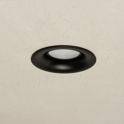 LAMDA KLV-101-0044 Χωνευτό Φωτιστικό Downlight Σποτ Μπάνιου για Λάμπα MR16 με Ντουί GU10 AC 220-240V Αδιάβροχο IP65 - Μαύρο Ματ - Μ8.5 x Π8.5 x Υ3.5 / Q7.5