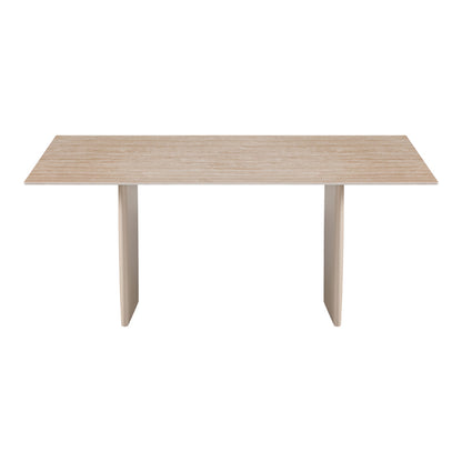 Τραπέζι Releno Sintered Stone σε Όψη Τραβερτίνας 180x90x75