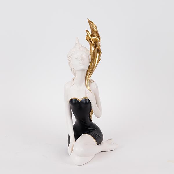 ΔΙΑΚΟΣΜΗΤΙΚΟ ΓΛΥΠΤΟ ΓΥΝΑΙΚΑ ΜΕ ΛΟΥΛΟΥΔΙ ΜΑΥΡΟ-ΛΕΥΚΟ-ΧΡΥΣΟ 15x11x43