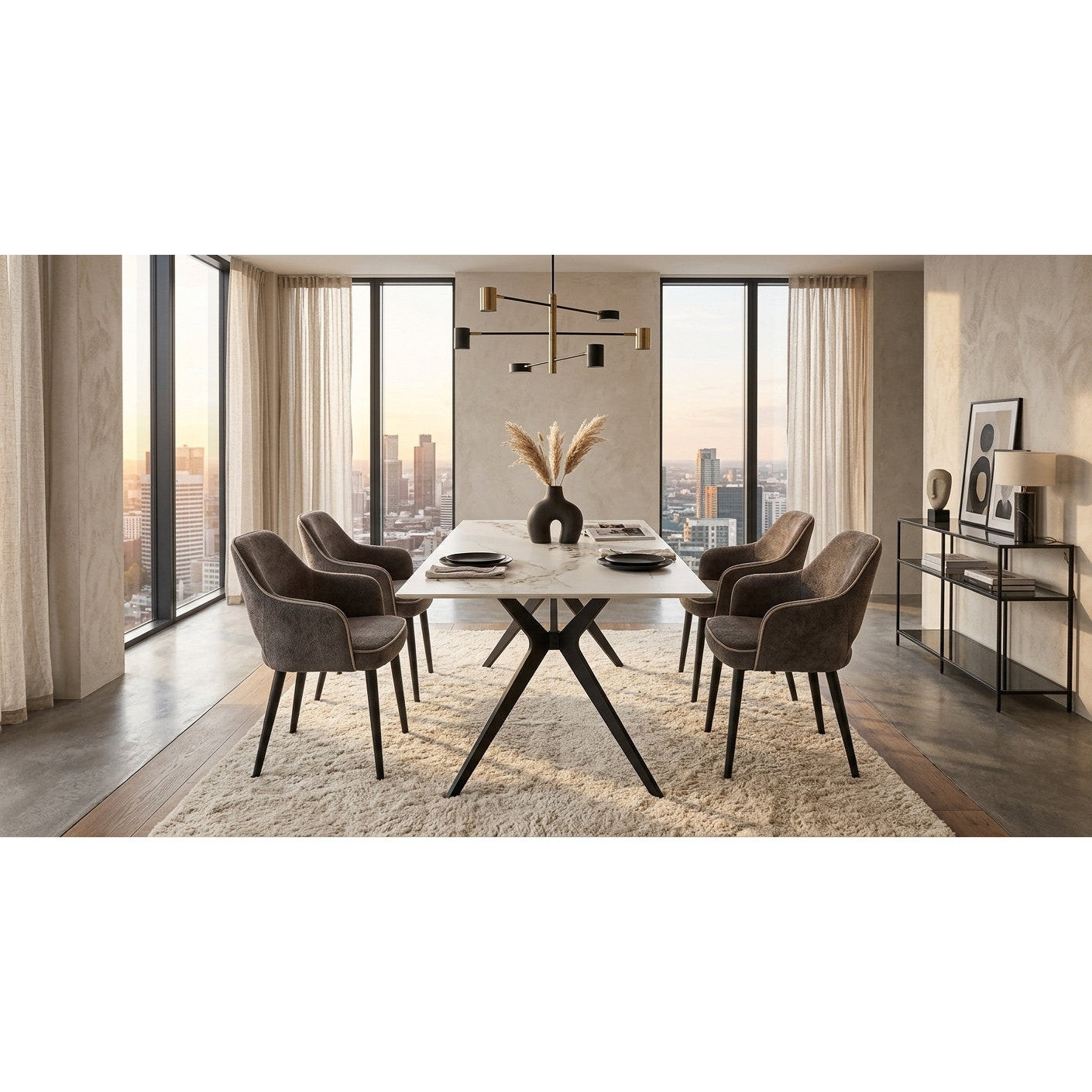 Τραπέζι Powell 180x90x76