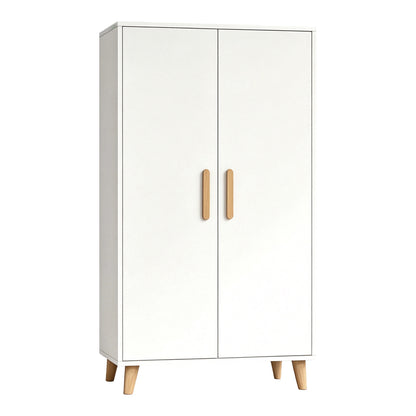Tamera Cabinet White with Natural Finish MDF 60x30x120