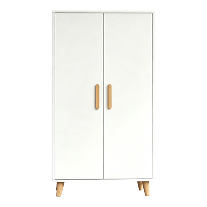 Tamera Cabinet White with Natural Finish MDF 60x30x120