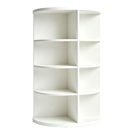 Γωνιακή Ραφιέρα Benzal Λευκό MDF 80x30x120