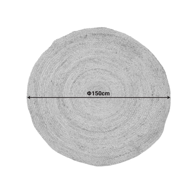 Rug Solon Jute in Natural Shade D150cm