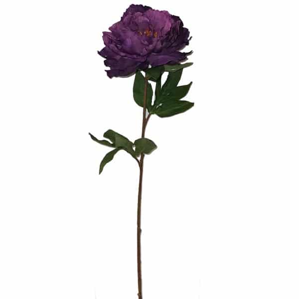 Κλαδί Παιώνια Μωβ 62εκ