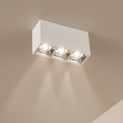 LUMINAR KLV-101-0330 Downlight LED Spot 12W 1680lm 36° AC 220-240V IP20 Natural White 4500K - Osram SMD Chip & TÜV SÜD Driver - Matte White - L11.8 x W4.2 x H6.6