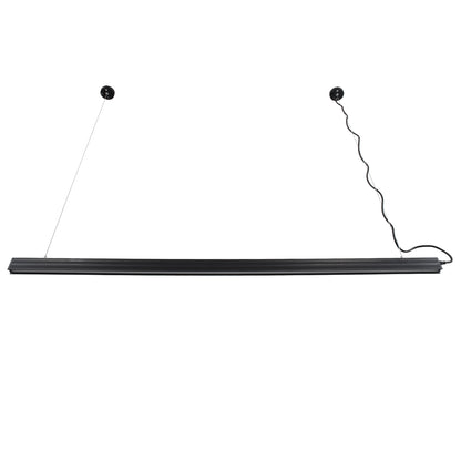 MARKET 61021-P Γραμμικό Κρεμαστό Φωτιστικό Linear LED 18W 2200lm 60° AC 220-240V Μ120 x Π2 x Υ4 Φυσικό Λευκό 4500K - Μαύρο