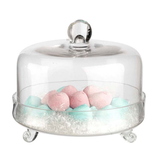 Τουρτιέρα με Καπάκι από Γυαλί 24x25x23