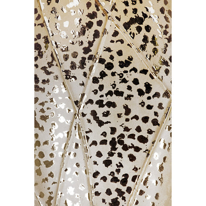 Βάζο Bulbous "Onza" Κεραμικό Χρυσό 12x12x20