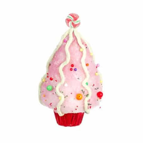 Στολίδι Δεντράκι Ζαχαρωτό Ροζ 30εκ