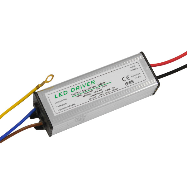 Μετασχηματιστής Προβολέα LED 30W IN 230V OUT 900mA DC 0.95PF 47854