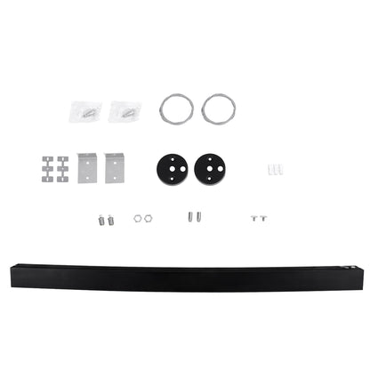 ORION 61030-W Γραμμικό Φωτιστικό Τοίχου - Απλίκα Linear LED CCT 72W 8600lm 120° AC 220-240V Μ120 x Π5.5 x Υ7cm - Εναλλαγή Φωτισμού μέσω Τηλεχειριστηρίου All In One Ψυχρό 6000k+Φυσικό 4500k+Θερμό 2700k Dimmable - Μαύρο