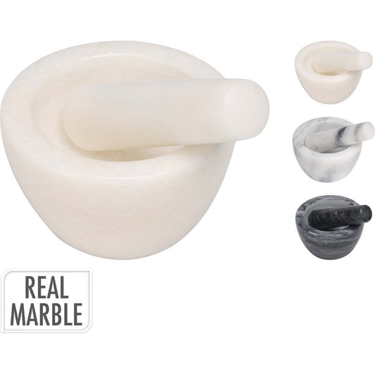 Γουδί από Μάρμαρο 10x10x6 3 Σχδ