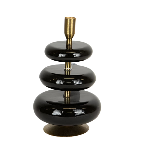 ΚΗΡΟΠΗΓΙΟ ΜΕΤΑΛΛΙΚΟ ΜΑΥΡΟ-ΧΡΥΣΟ 15x15x23