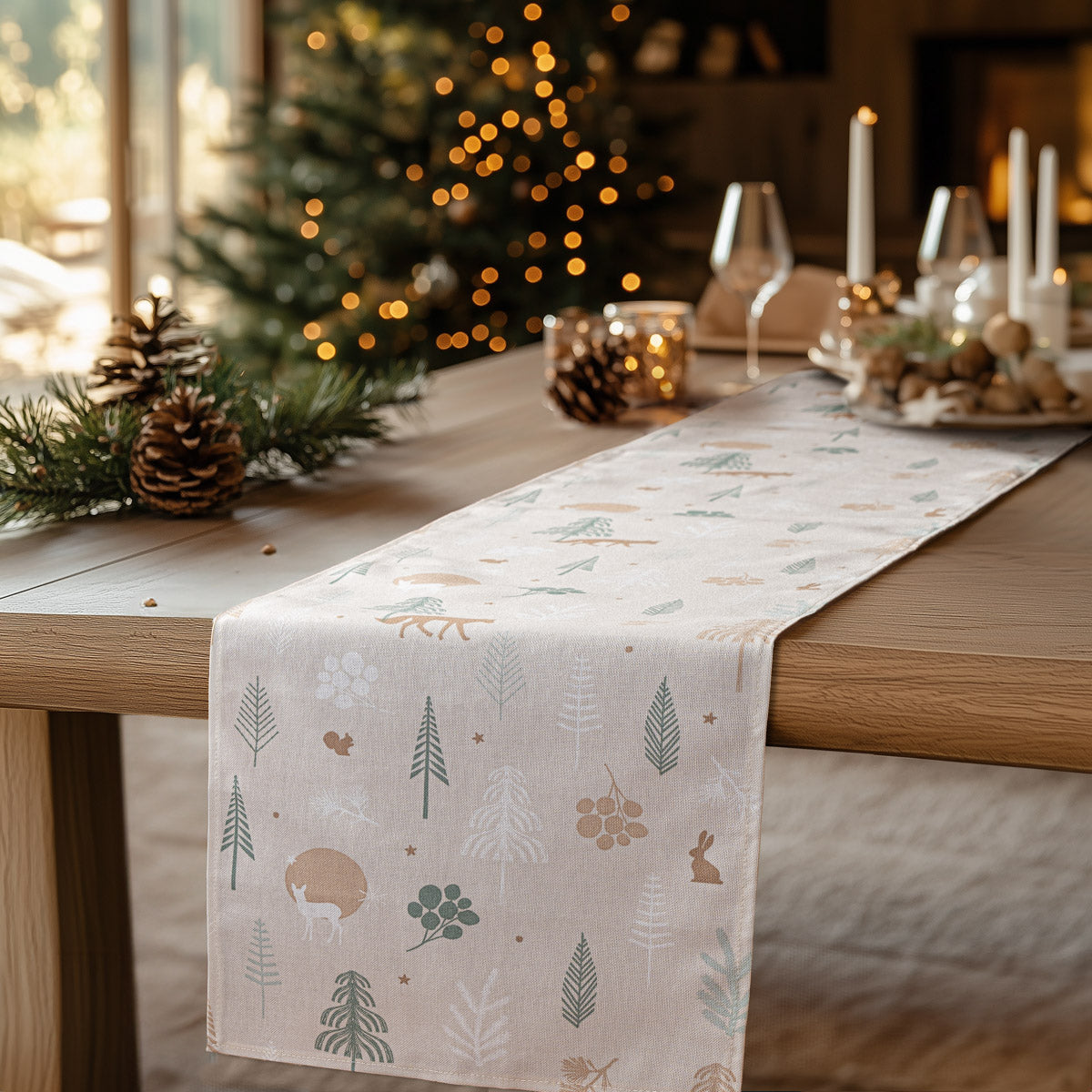 Ράννερ Χειμερινό Δάσος 32x250εκ