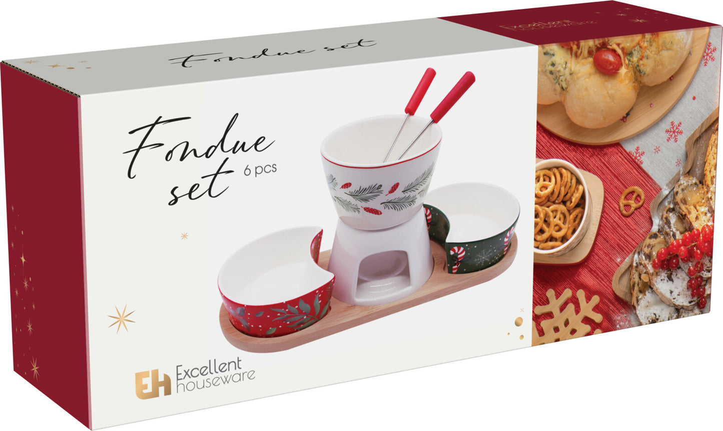 Μπωλ Fondue Πορσελάνη 29x8εκ