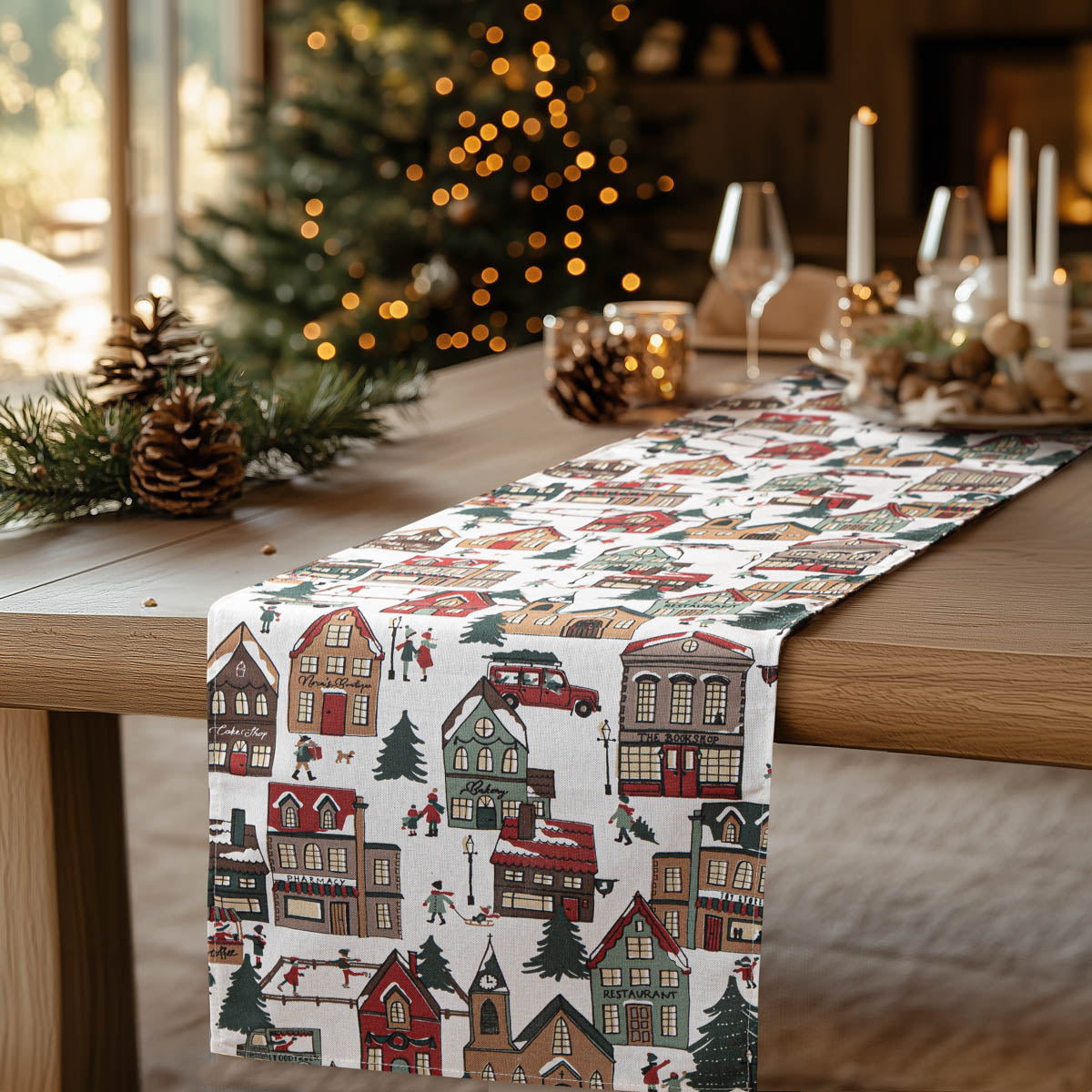 Ράννερ Χειμερινό Χωριό 32x150εκ