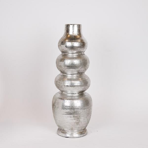 ΒΑΖΟ ΠΗΛΙΝΟ ΑΣΗΜΙ 18x18x48