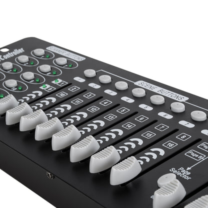 DMXCONSOLE 73493 DMX Master Κονσόλα Φωτισμού με 192 Κανάλια AC 220-240V IP20 - DMX512 - Μ48 x Π13.5 x Υ7