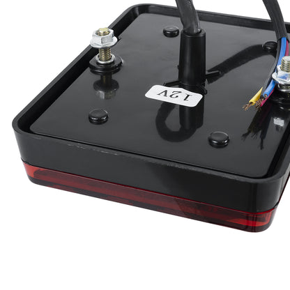 TAILIGHT 79931 Πίσω Φανάρι Οχημάτων LED 9W 450lm 140° DC 12V Αδιάβροχο IP65 Πορτοκαλί & Κόκκινο & Ψυχρό Λευκό 6000K - Μ12 x Π9.5 x Υ2 - Πακέτο 2 Τεμαχίων